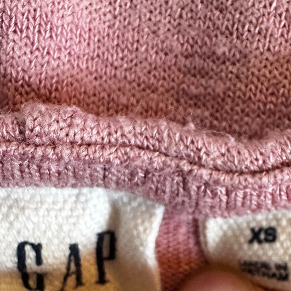Gap Pink Jersey Shirt Dress (Size XS) - Picture 8 of 9